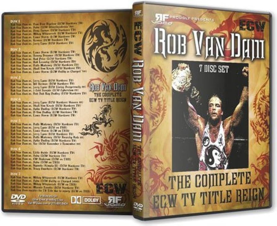 WWE TNA ロブ・ヴァンダム　RVD 24体セットECWチャンピオンベルト付 WWE Limited Rob Van Dam RVD Spinning WWE and ECW Belts SUPER